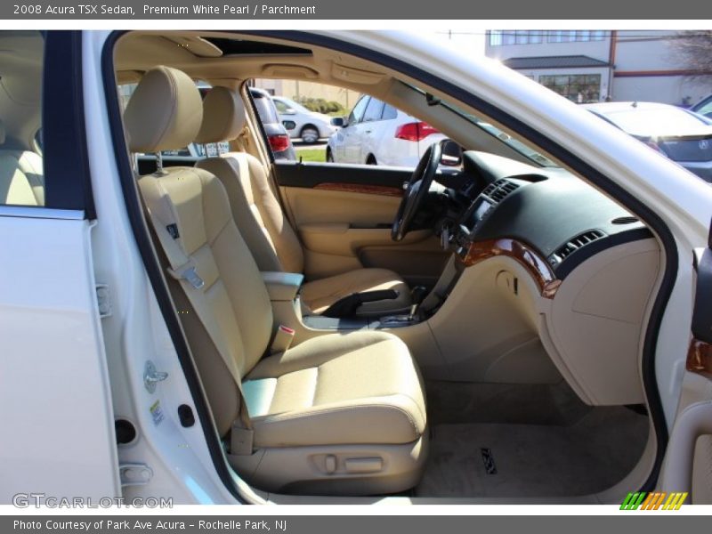  2008 TSX Sedan Parchment Interior