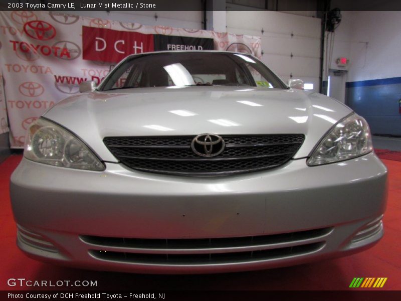 Lunar Mist Metallic / Stone 2003 Toyota Camry LE