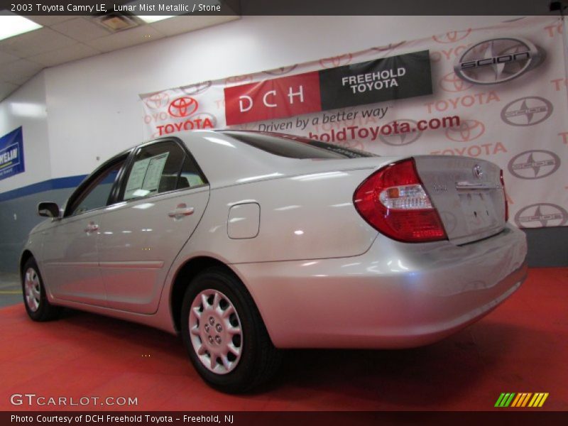 Lunar Mist Metallic / Stone 2003 Toyota Camry LE