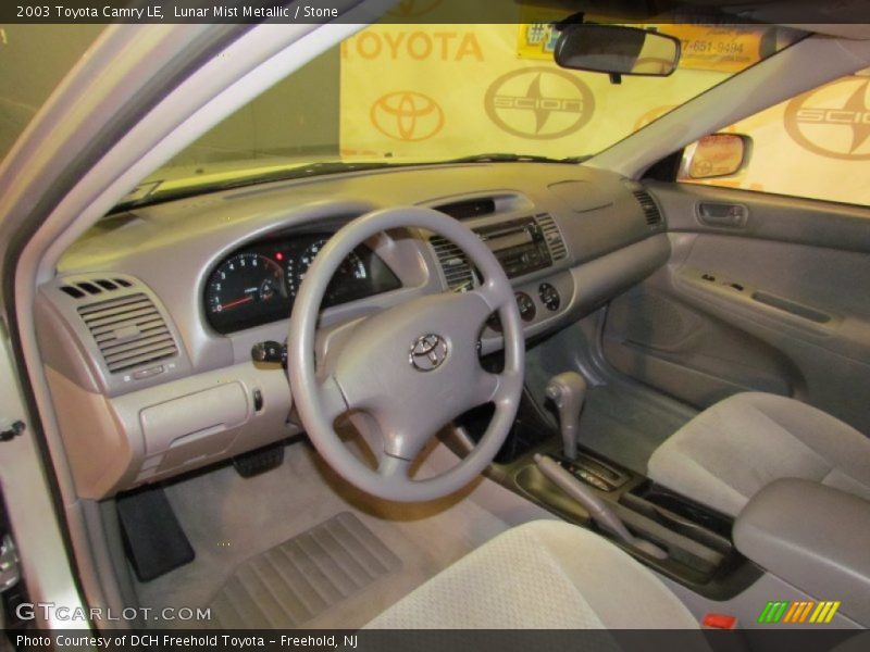 Lunar Mist Metallic / Stone 2003 Toyota Camry LE