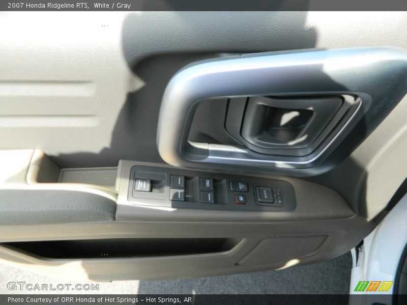 White / Gray 2007 Honda Ridgeline RTS