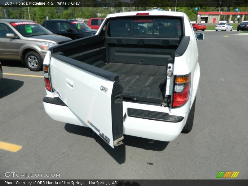 White / Gray 2007 Honda Ridgeline RTS