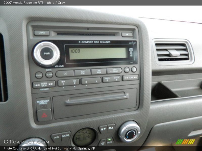 White / Gray 2007 Honda Ridgeline RTS