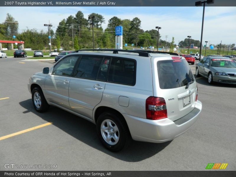 Millenium Silver Metallic / Ash Gray 2007 Toyota Highlander V6