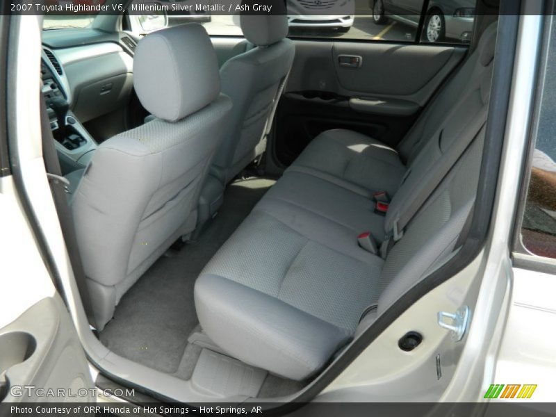 Millenium Silver Metallic / Ash Gray 2007 Toyota Highlander V6