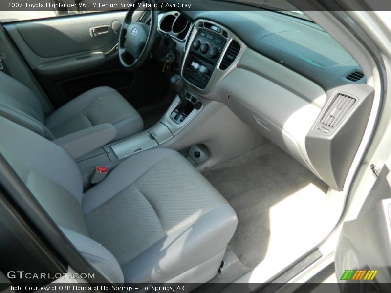 Millenium Silver Metallic / Ash Gray 2007 Toyota Highlander V6