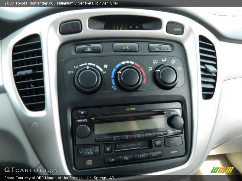 Millenium Silver Metallic / Ash Gray 2007 Toyota Highlander V6