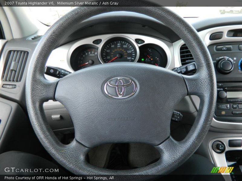 Millenium Silver Metallic / Ash Gray 2007 Toyota Highlander V6