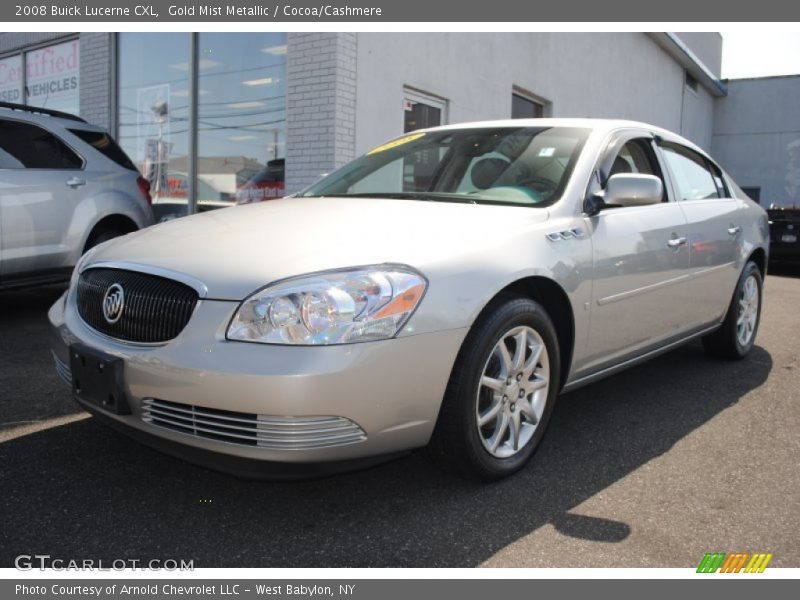Gold Mist Metallic / Cocoa/Cashmere 2008 Buick Lucerne CXL