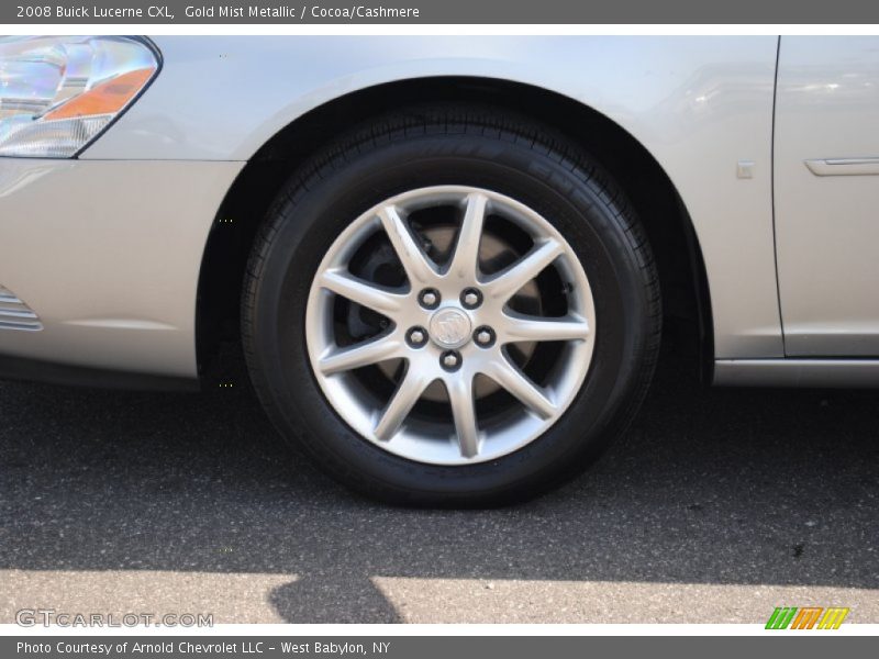 Gold Mist Metallic / Cocoa/Cashmere 2008 Buick Lucerne CXL
