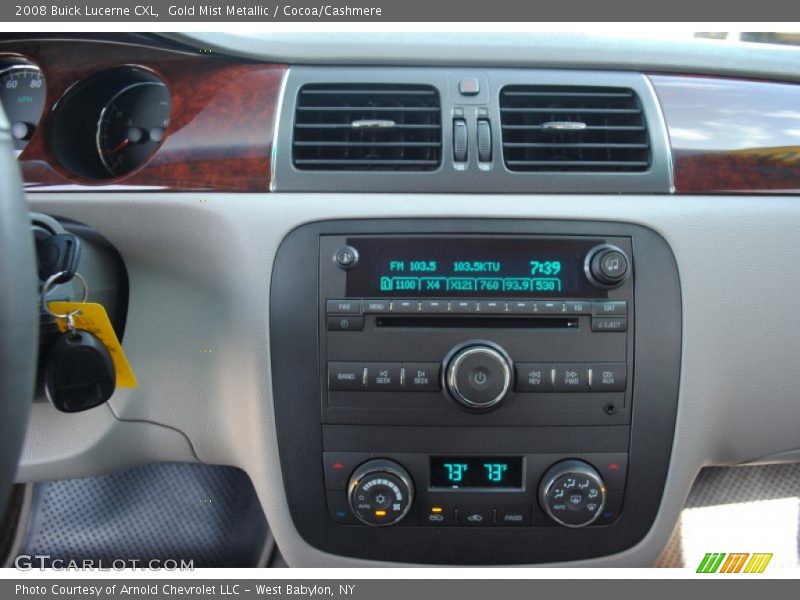 Gold Mist Metallic / Cocoa/Cashmere 2008 Buick Lucerne CXL