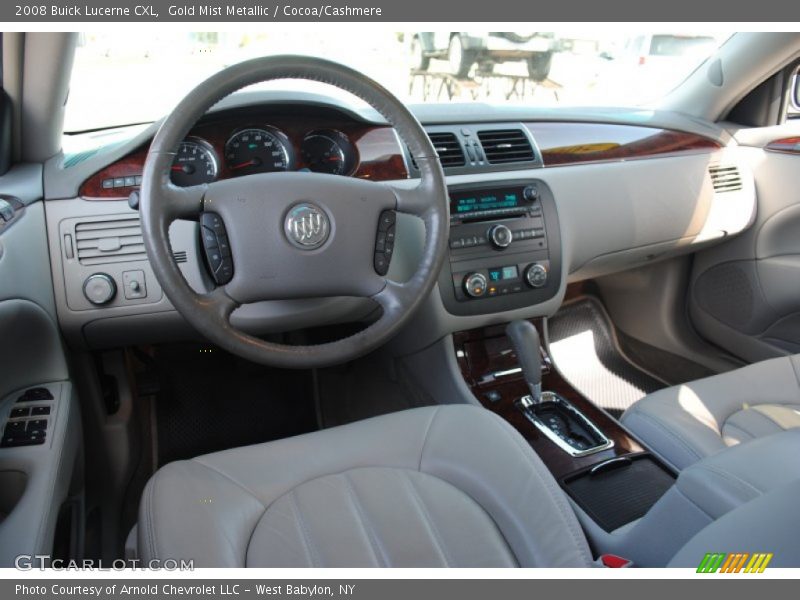 Gold Mist Metallic / Cocoa/Cashmere 2008 Buick Lucerne CXL