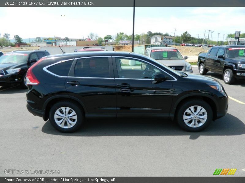 Crystal Black Pearl / Black 2012 Honda CR-V EX