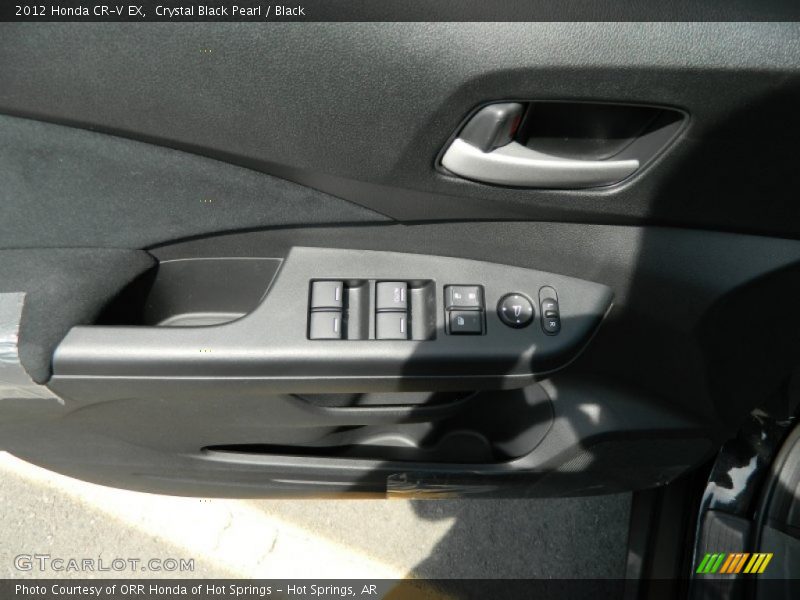 Crystal Black Pearl / Black 2012 Honda CR-V EX