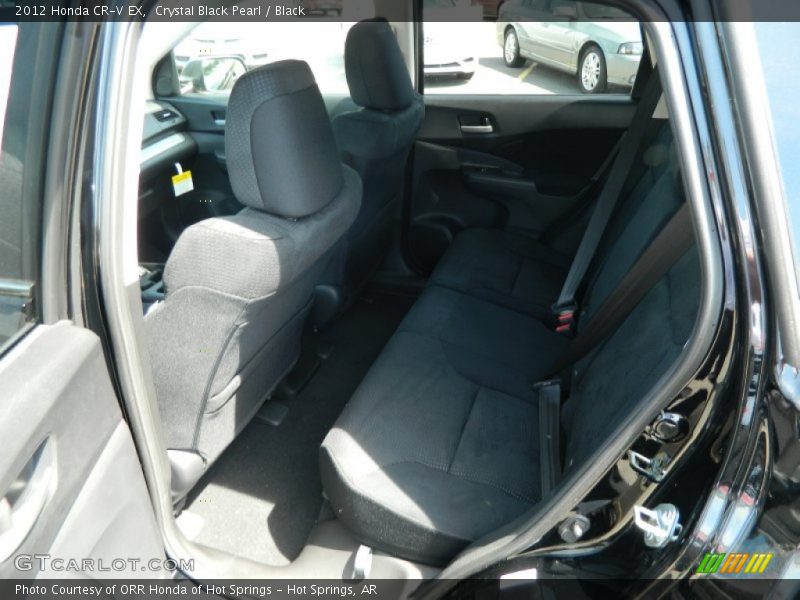 Crystal Black Pearl / Black 2012 Honda CR-V EX