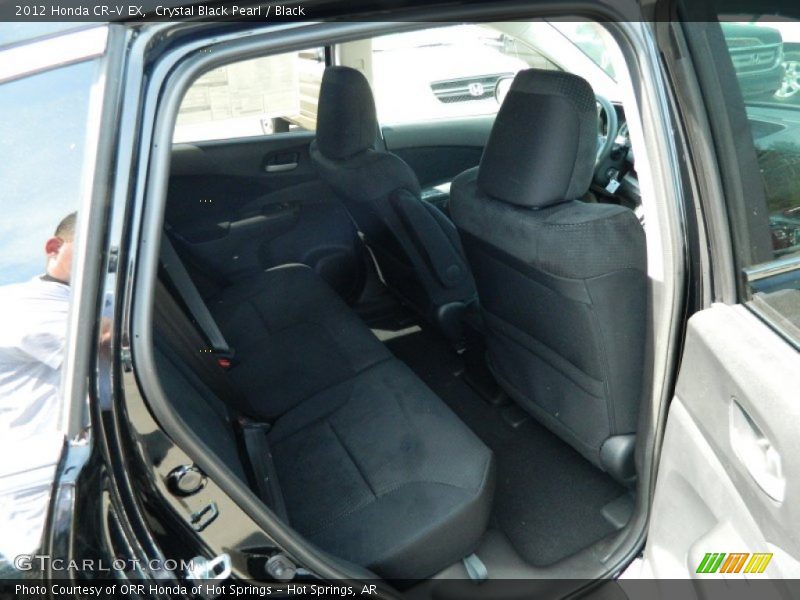 Crystal Black Pearl / Black 2012 Honda CR-V EX