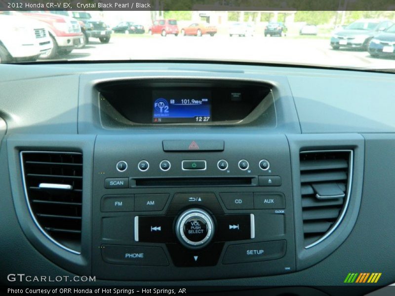 Crystal Black Pearl / Black 2012 Honda CR-V EX