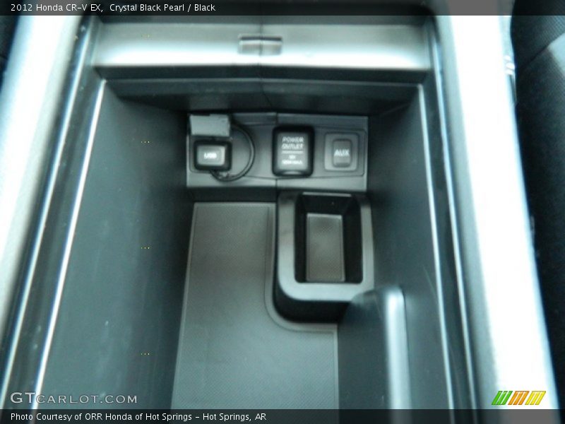 Crystal Black Pearl / Black 2012 Honda CR-V EX