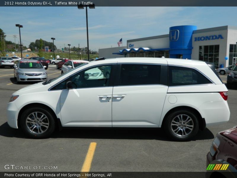 Taffeta White / Truffle 2012 Honda Odyssey EX-L