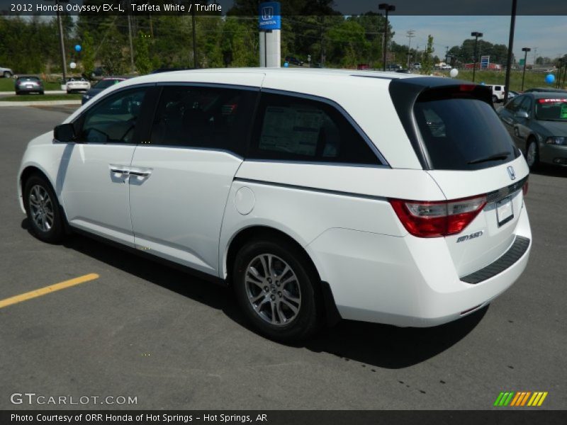 Taffeta White / Truffle 2012 Honda Odyssey EX-L