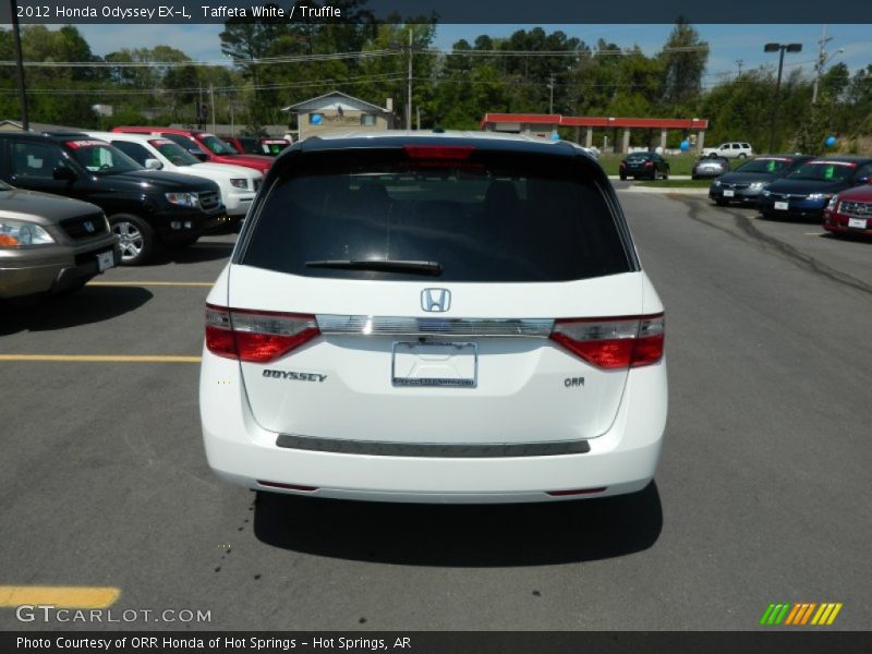 Taffeta White / Truffle 2012 Honda Odyssey EX-L