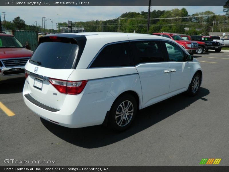 Taffeta White / Truffle 2012 Honda Odyssey EX-L