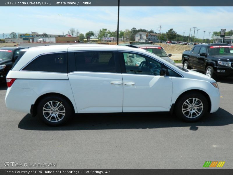 Taffeta White / Truffle 2012 Honda Odyssey EX-L