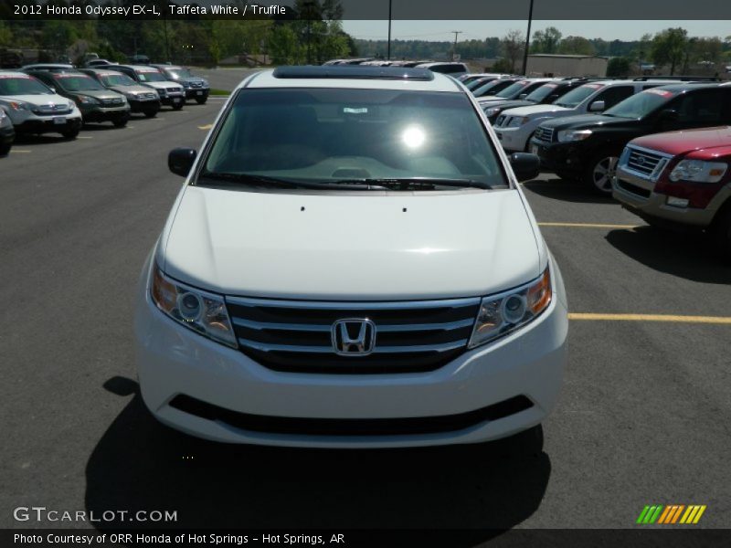 Taffeta White / Truffle 2012 Honda Odyssey EX-L