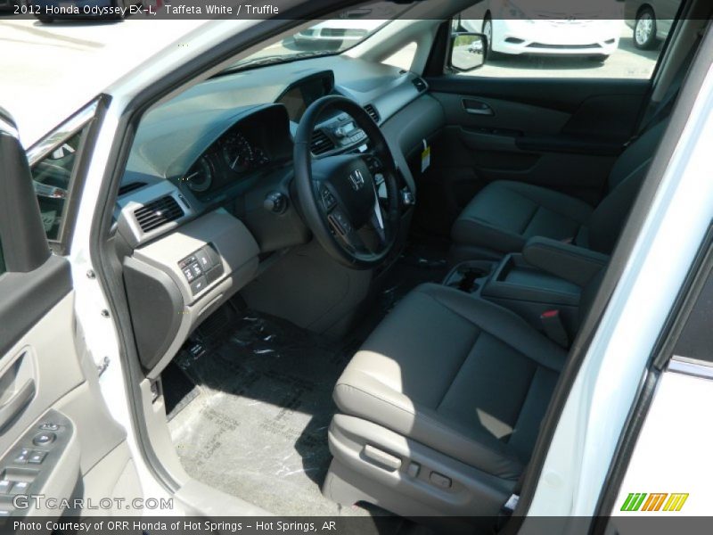 Taffeta White / Truffle 2012 Honda Odyssey EX-L