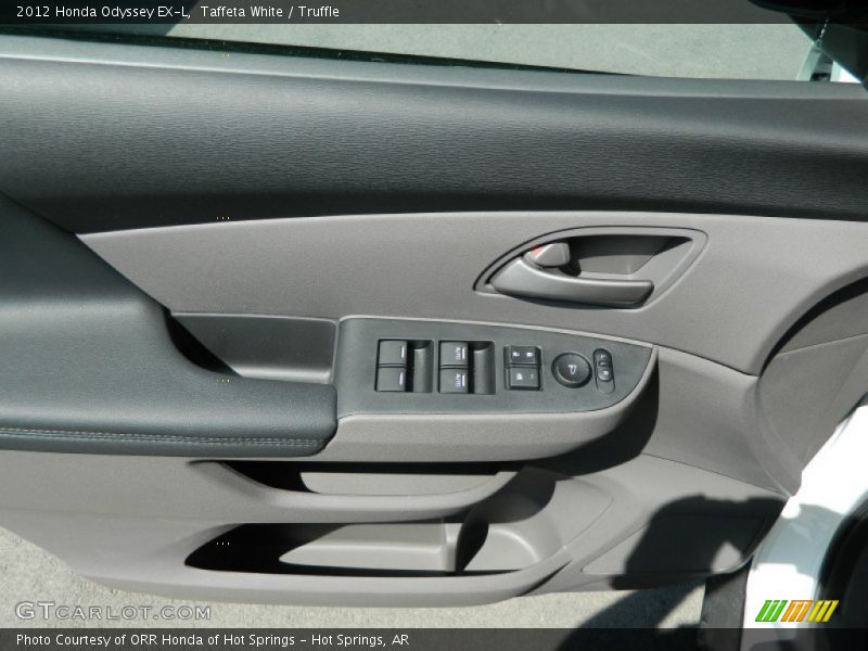 Taffeta White / Truffle 2012 Honda Odyssey EX-L