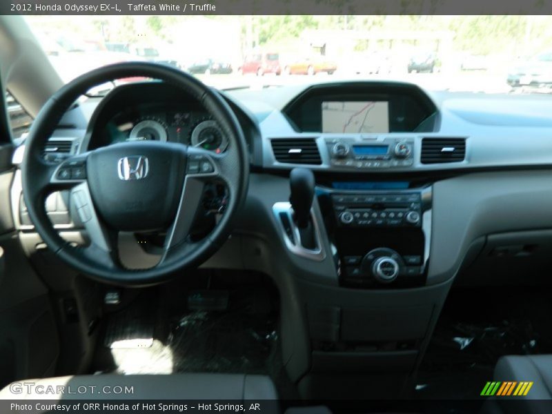 Taffeta White / Truffle 2012 Honda Odyssey EX-L