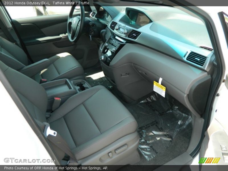 Taffeta White / Truffle 2012 Honda Odyssey EX-L