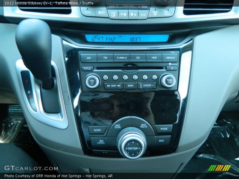 Taffeta White / Truffle 2012 Honda Odyssey EX-L