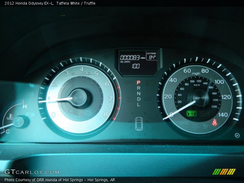 Taffeta White / Truffle 2012 Honda Odyssey EX-L