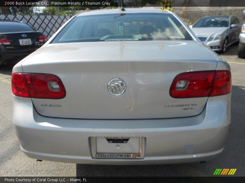 Platinum Metallic / Titanium Gray 2006 Buick Lucerne CXL
