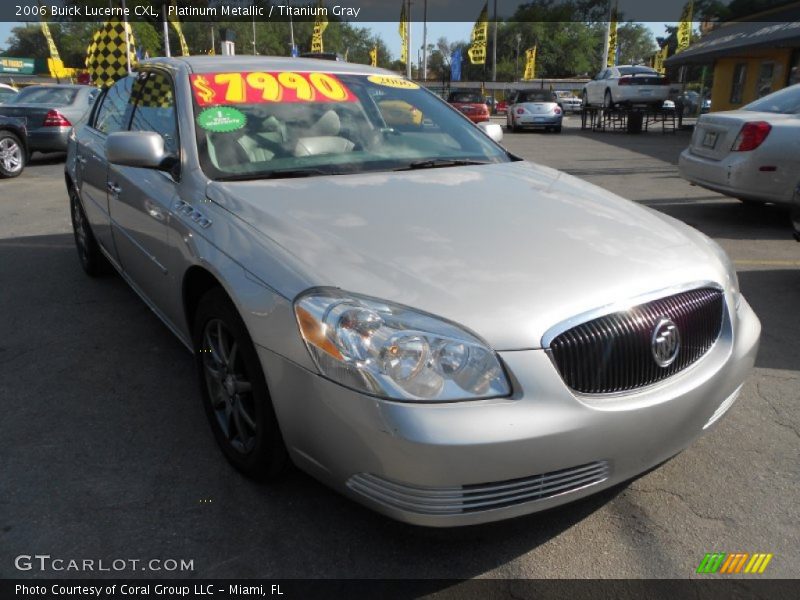 Platinum Metallic / Titanium Gray 2006 Buick Lucerne CXL