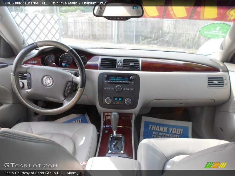 Platinum Metallic / Titanium Gray 2006 Buick Lucerne CXL