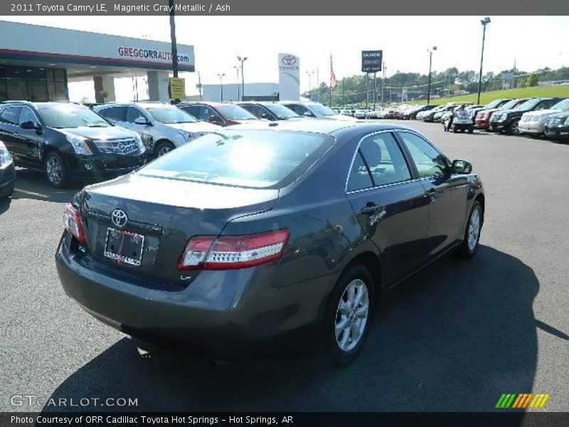 Magnetic Gray Metallic / Ash 2011 Toyota Camry LE