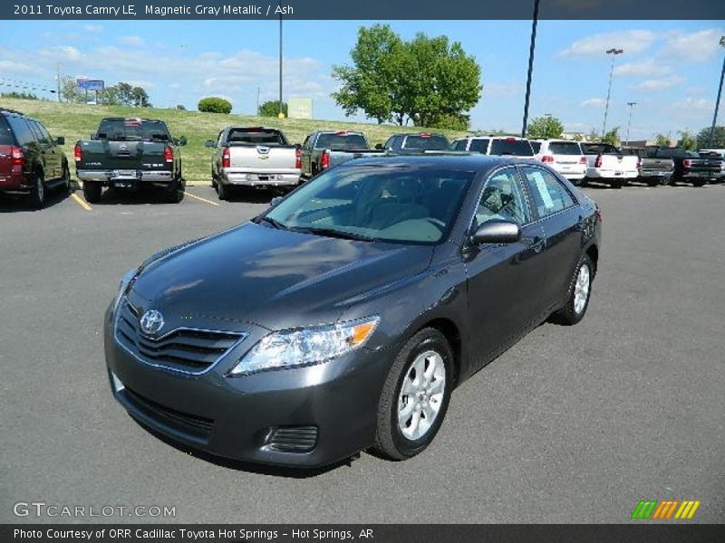 Magnetic Gray Metallic / Ash 2011 Toyota Camry LE