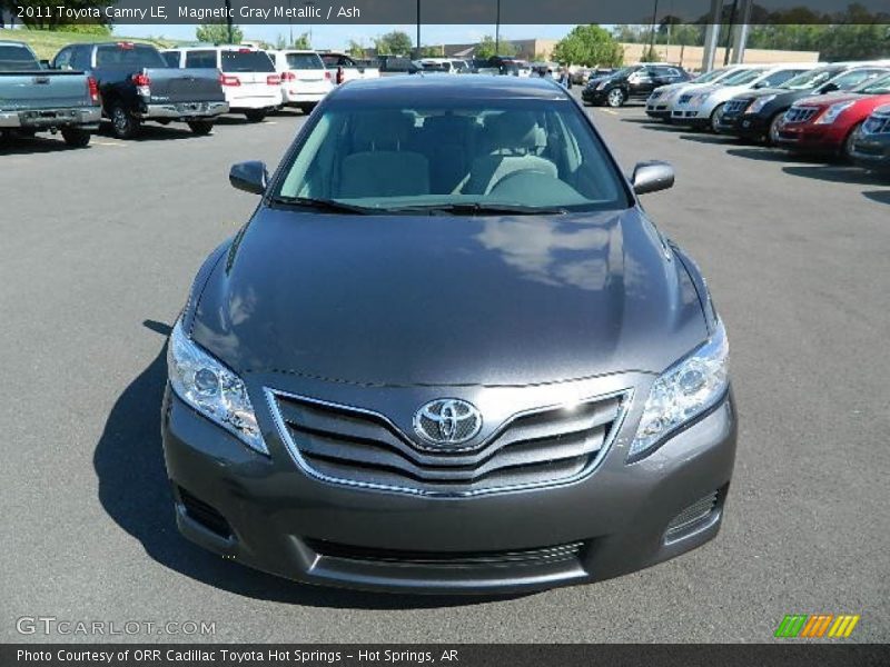 Magnetic Gray Metallic / Ash 2011 Toyota Camry LE