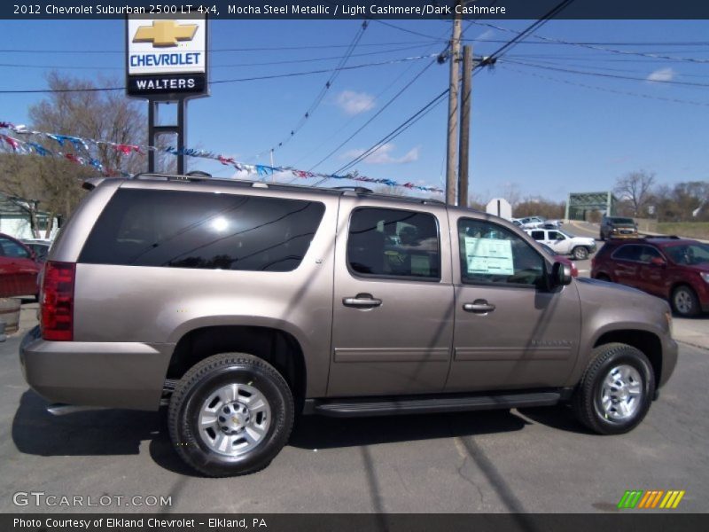Mocha Steel Metallic / Light Cashmere/Dark Cashmere 2012 Chevrolet Suburban 2500 LT 4x4