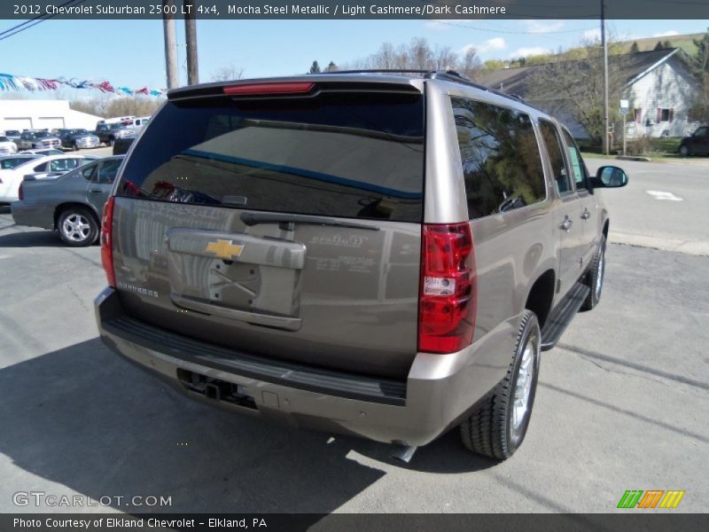 Mocha Steel Metallic / Light Cashmere/Dark Cashmere 2012 Chevrolet Suburban 2500 LT 4x4