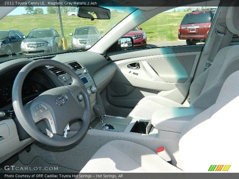 Magnetic Gray Metallic / Ash 2011 Toyota Camry LE