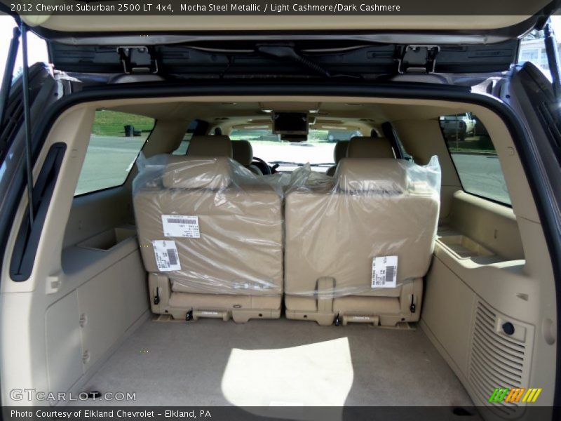 Mocha Steel Metallic / Light Cashmere/Dark Cashmere 2012 Chevrolet Suburban 2500 LT 4x4