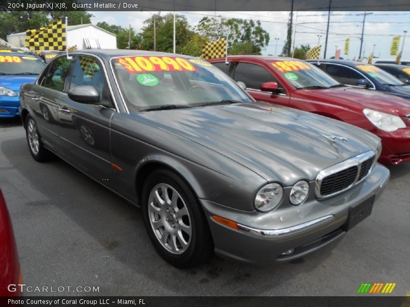 Quartz Metallic / Dove 2004 Jaguar XJ XJ8