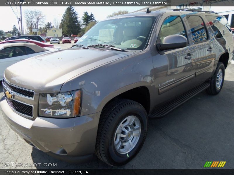 Mocha Steel Metallic / Light Cashmere/Dark Cashmere 2012 Chevrolet Suburban 2500 LT 4x4