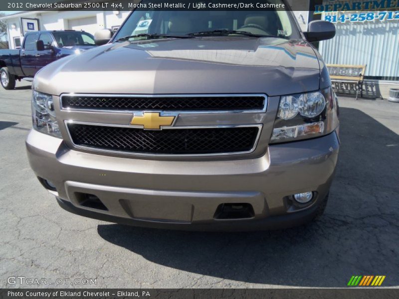 Mocha Steel Metallic / Light Cashmere/Dark Cashmere 2012 Chevrolet Suburban 2500 LT 4x4