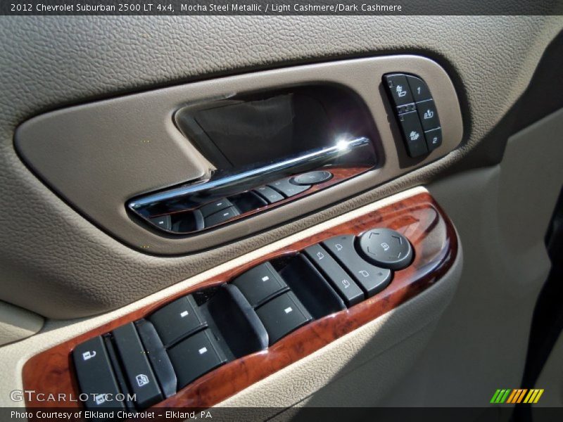 Mocha Steel Metallic / Light Cashmere/Dark Cashmere 2012 Chevrolet Suburban 2500 LT 4x4