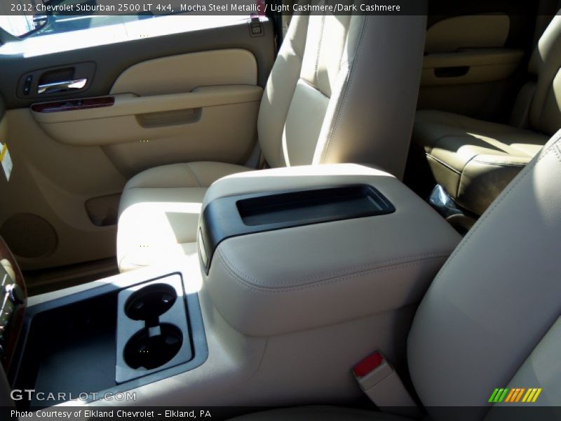 Mocha Steel Metallic / Light Cashmere/Dark Cashmere 2012 Chevrolet Suburban 2500 LT 4x4