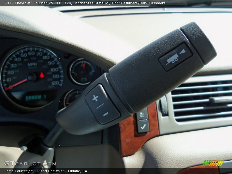 Mocha Steel Metallic / Light Cashmere/Dark Cashmere 2012 Chevrolet Suburban 2500 LT 4x4